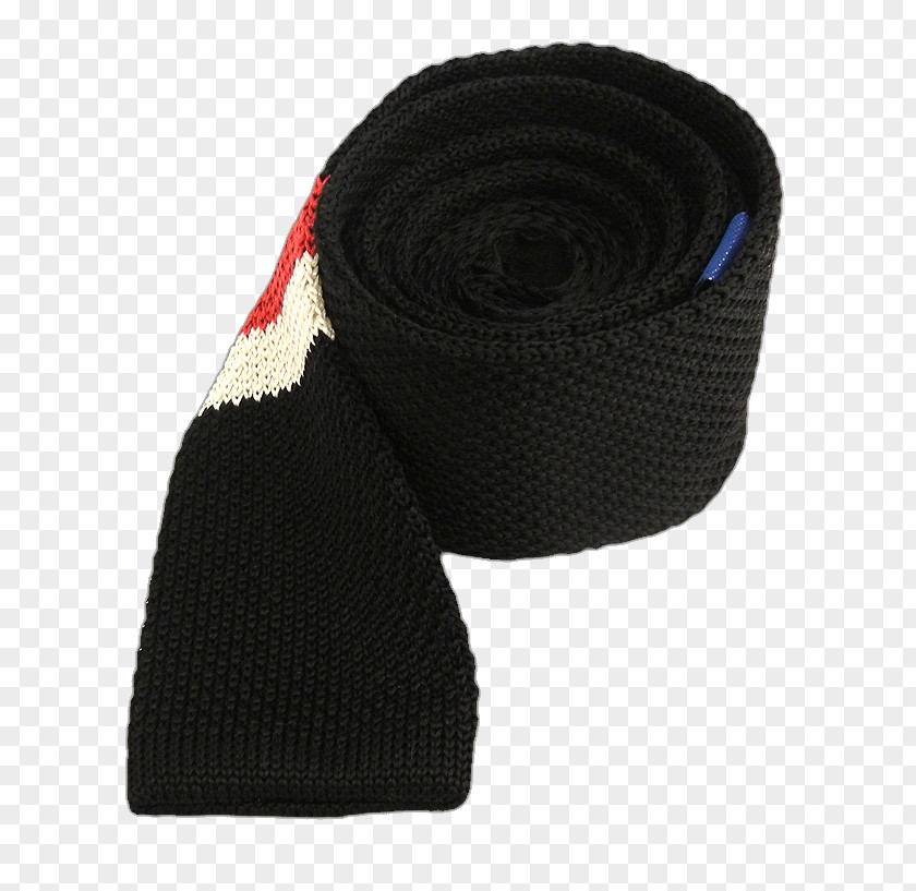 Tattersall Scarf Black M PNG