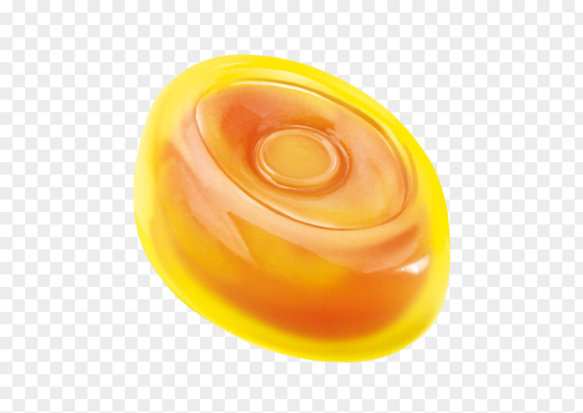 Painted Yellow Candy Oval PNG