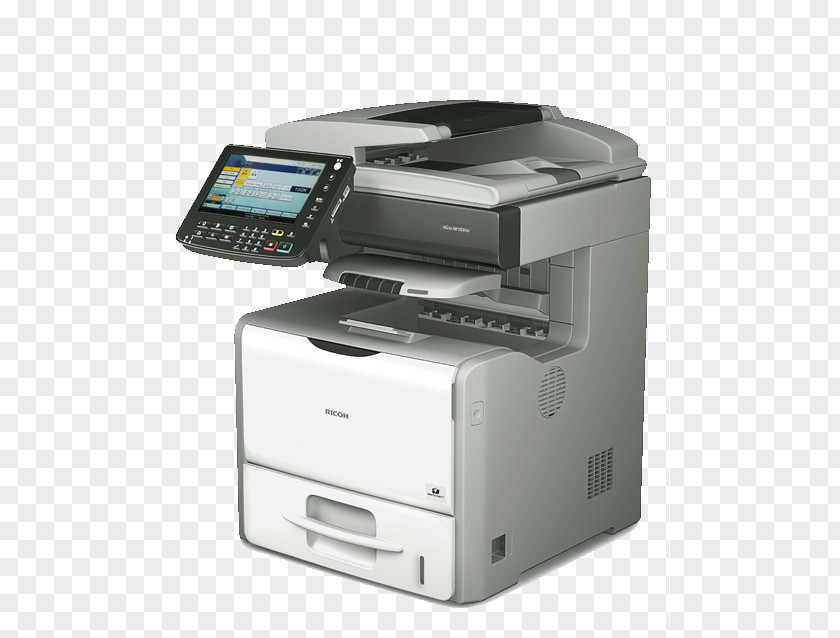 Printer Multi-function Ricoh Paper Toner PNG