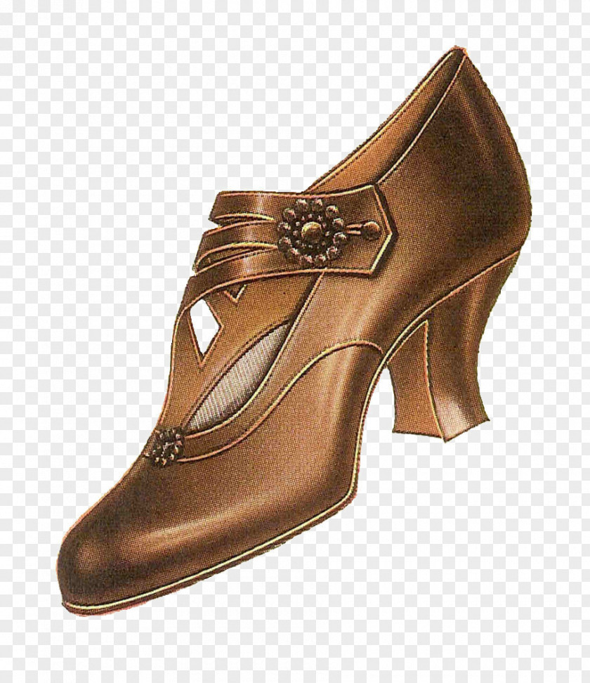 Retro Shoes Shoe Buckle Vintage Clothing High-heeled Footwear Clip Art PNG