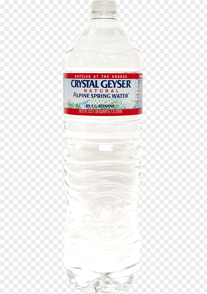 Water Bottles Mineral Crystal Geyser Company Bottled PNG