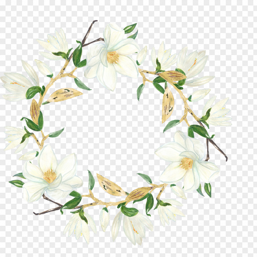 Magnolia Wedding Invitation Paper Southern Logo Clip Art PNG