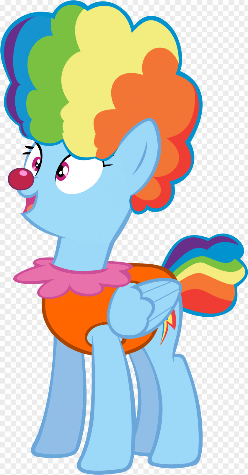 Remark Rainbow Dash Clown Art The Cutie Re-Mark Pt. 1 PNG