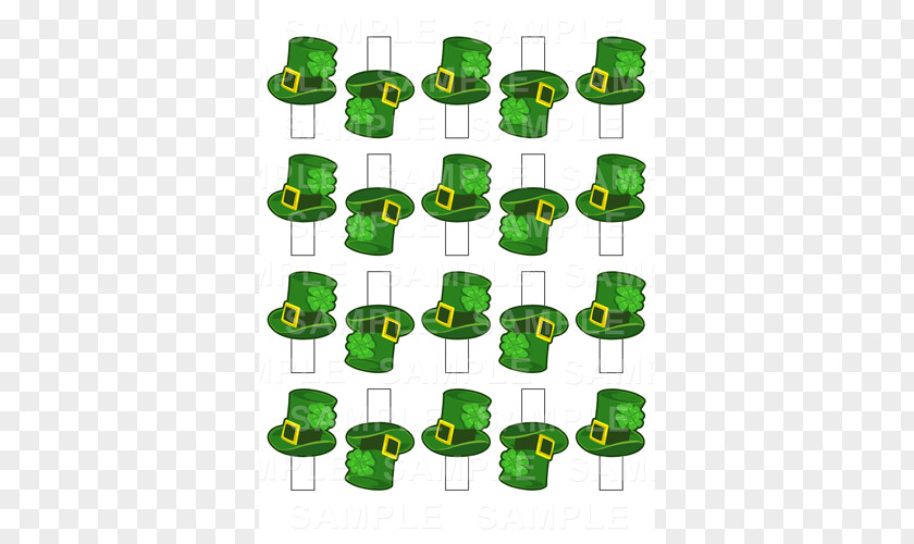 Saint Patrick's Day Ireland Cupcake Leprechaun PNG