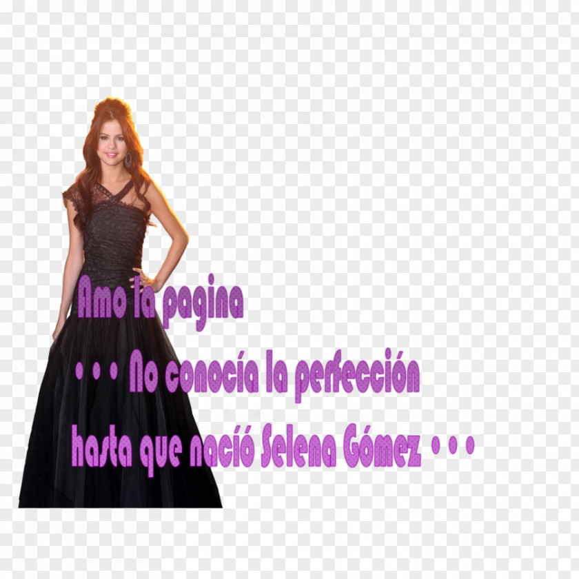 Sel Text PhotoScape Gown PNG