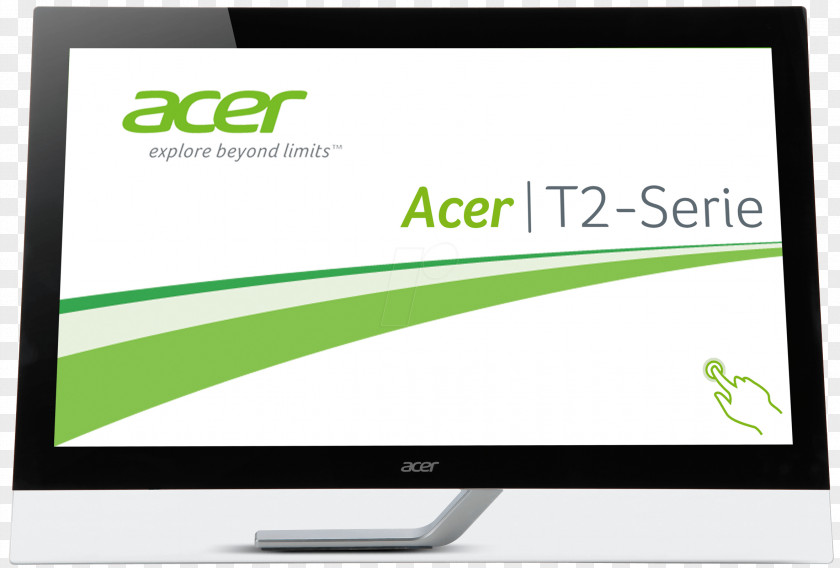 Acer. Computer Monitors LED-backlit LCD Touchscreen Display Size Liquid-crystal PNG