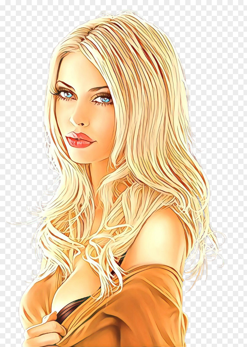 Hair Face Blond Hairstyle Beauty PNG