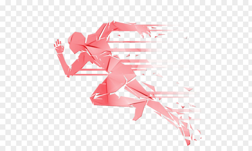 Running Poster Logo PNG