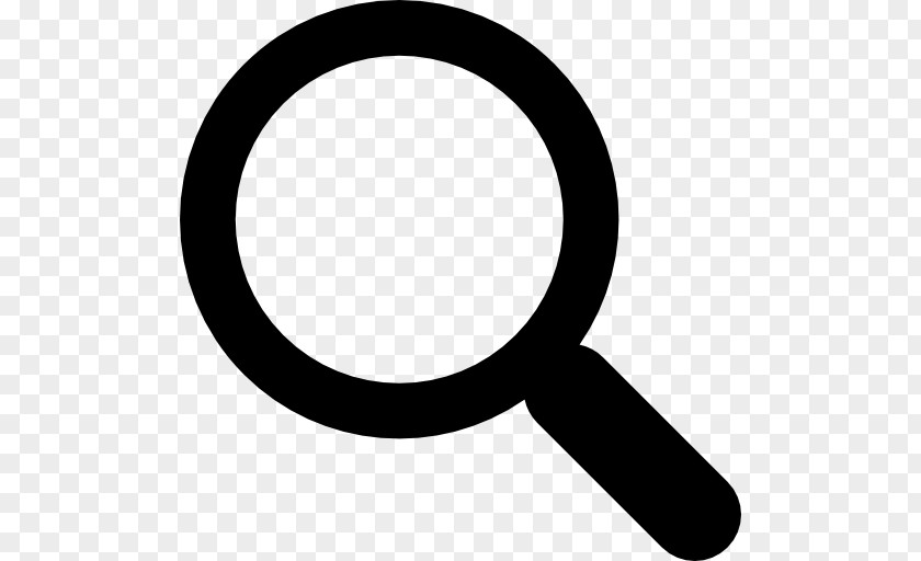 White Lense Magnifying Glass Magnification PNG