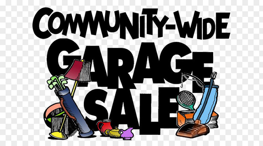Community Property Deed Garage Sale Sales Clip Art Image PNG