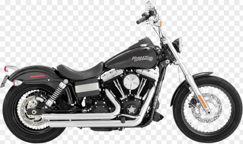Motorcycle Harley-Davidson Super Glide Bobber Street PNG