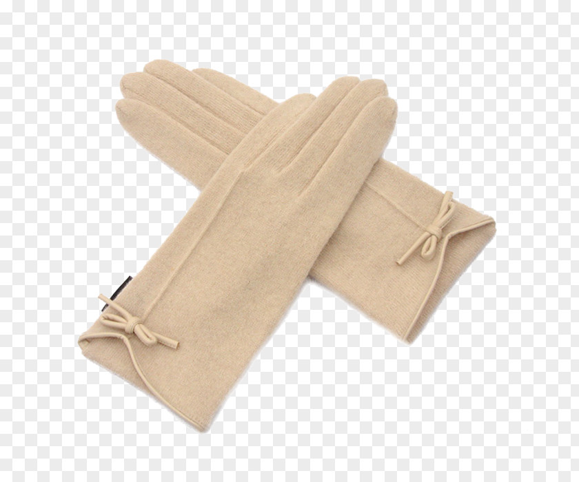 Ms. Lady Gloves Glove Beige PNG