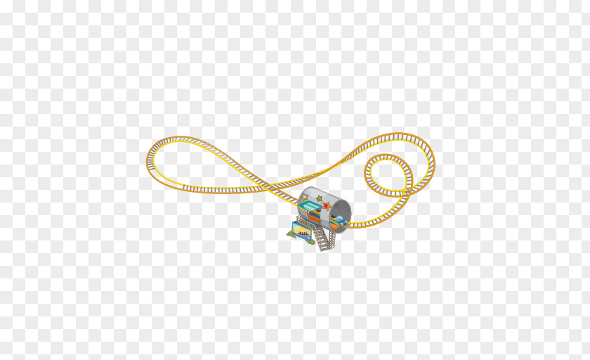 Necklace Roller Coaster Cartoon PNG