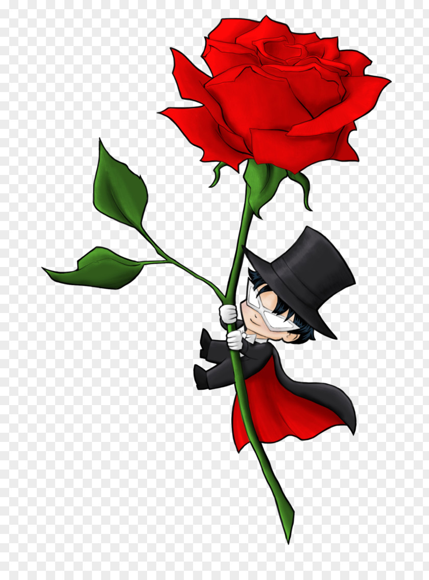 Sailor Moon Tuxedo Mask Chibiusa Pluto Garden Roses PNG