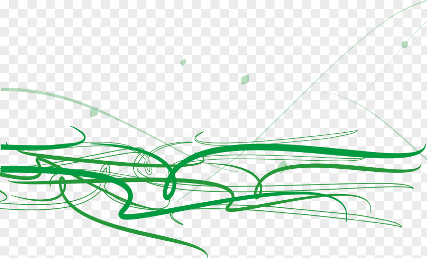 Vector Lines Green Line Euclidean PNG