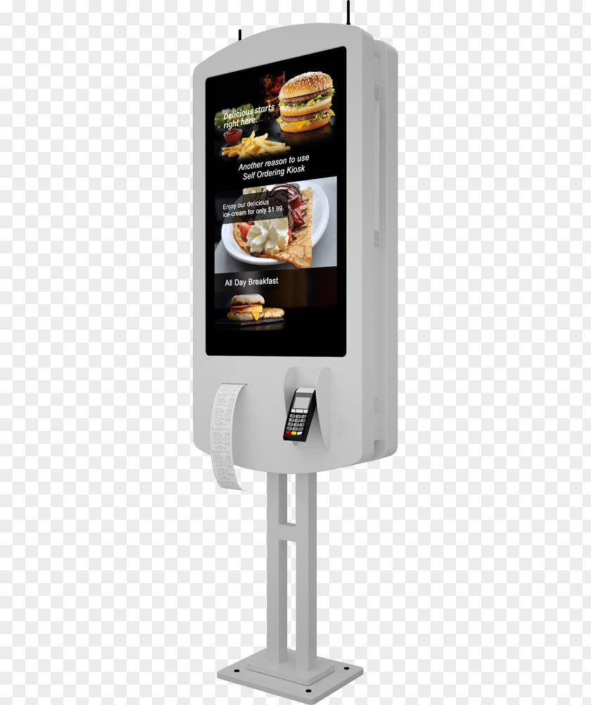 Chain Restaurant Posters Fast Food Kiosk McDonald's PNG