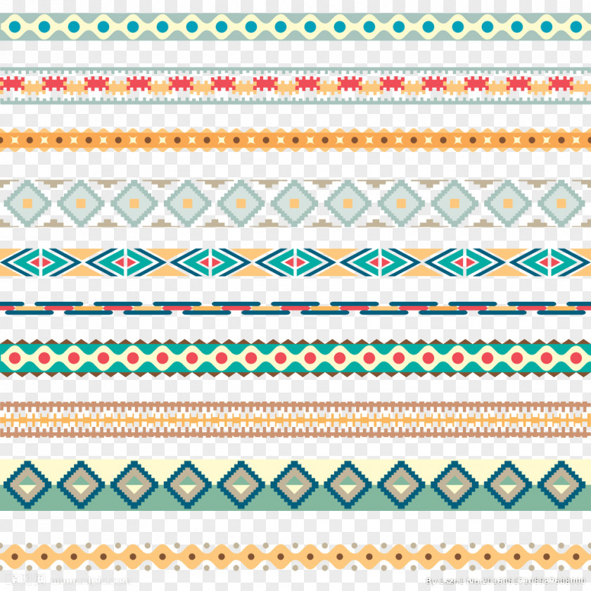 Colored Lines Royalty-free Pattern PNG