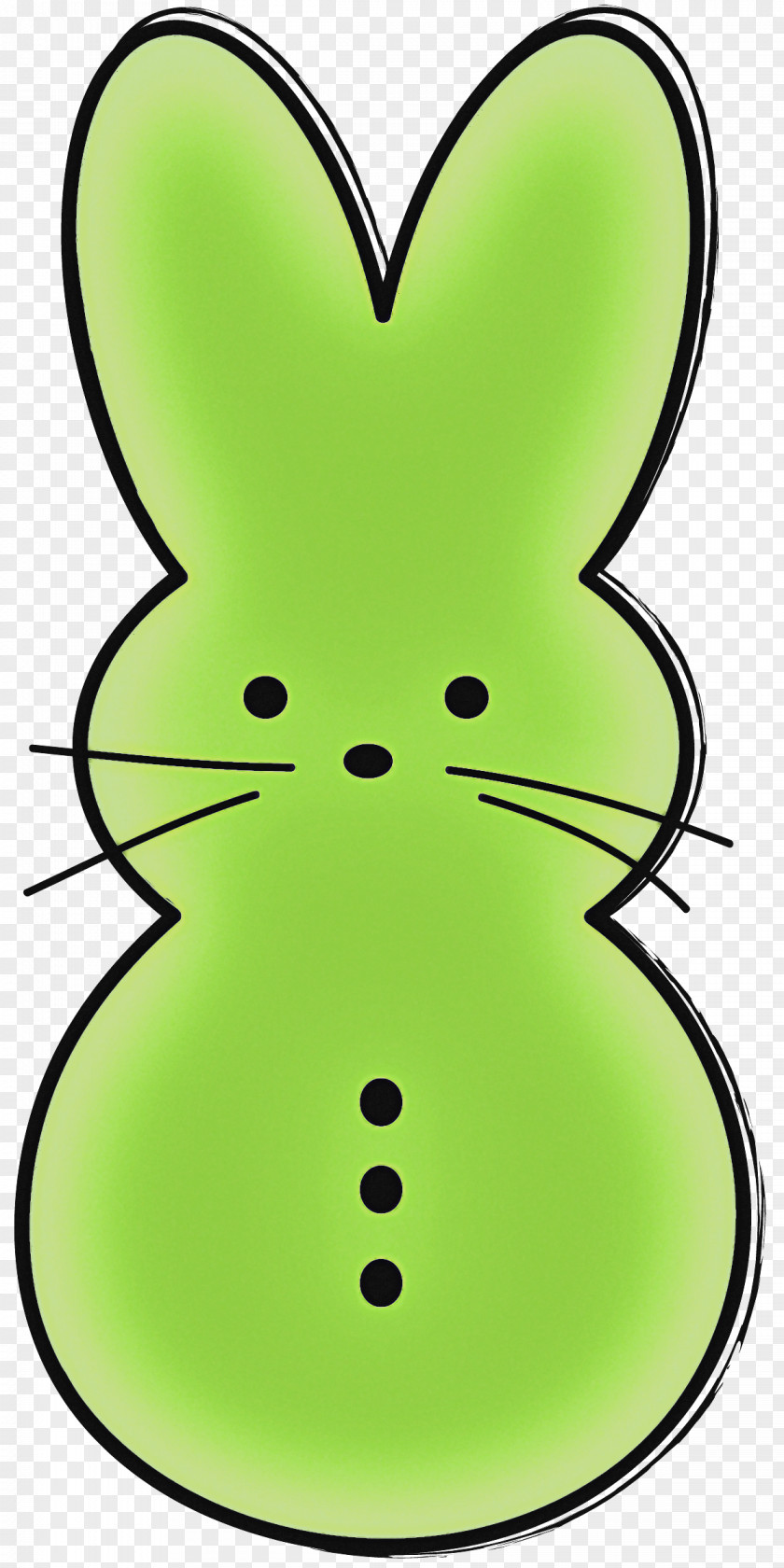 Green Cartoon Rabbits And Hares Rabbit Whiskers PNG