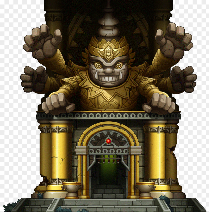 MapleStory Video Game Golden Temple 佛系 PNG