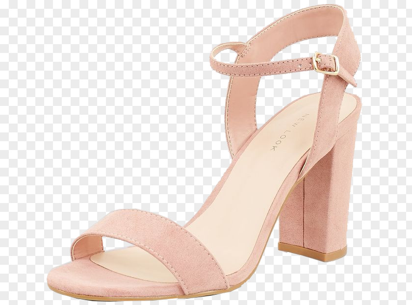 Sandal Heel Pink M Shoe Walking PNG