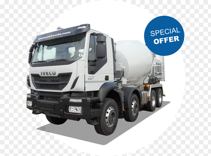 Special Offer Iveco Trakker Magirus Cement Mixers Betongbil PNG