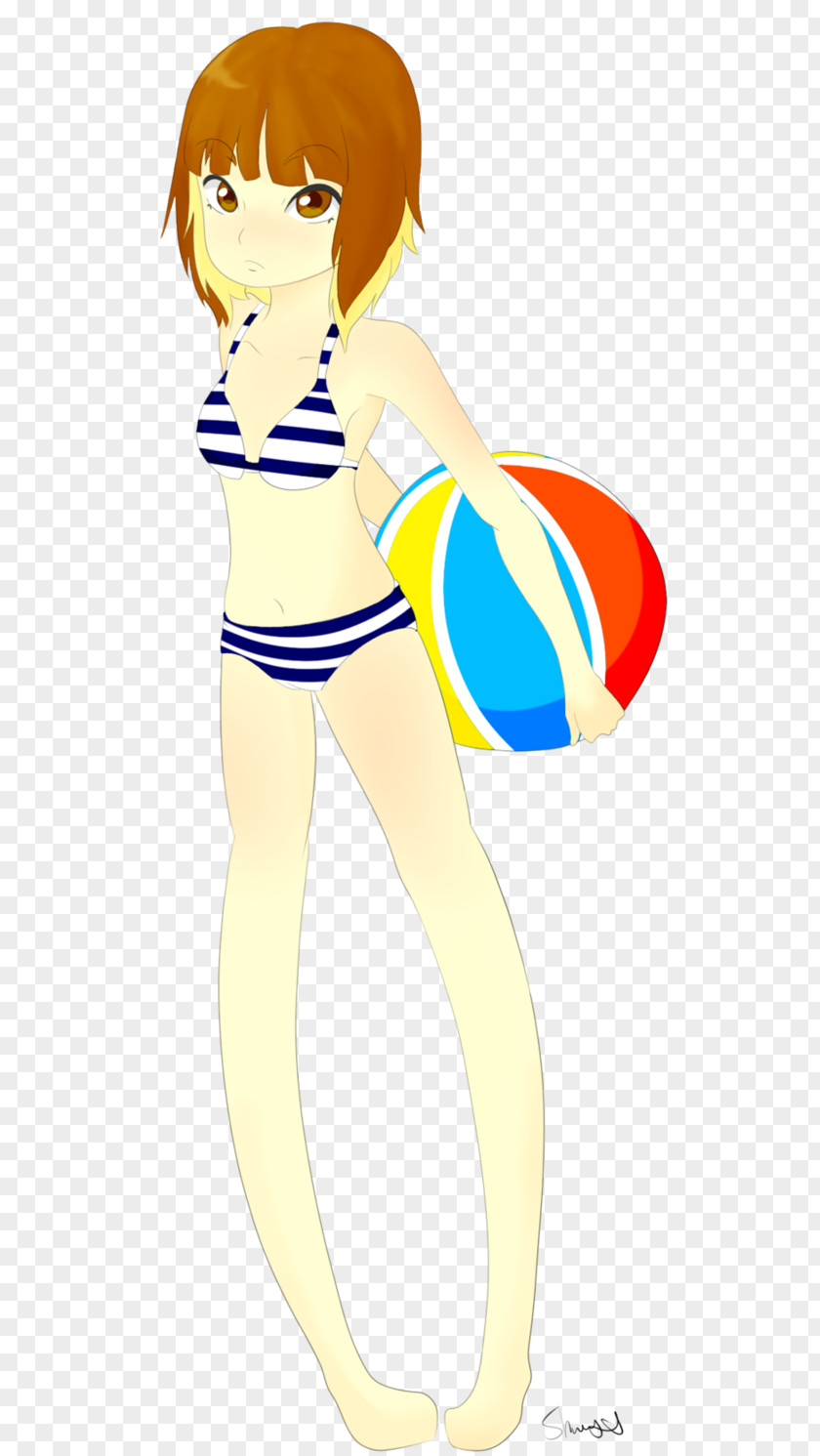 Summer. Summer Time Finger Human Hair Color Swimsuit Clip Art PNG