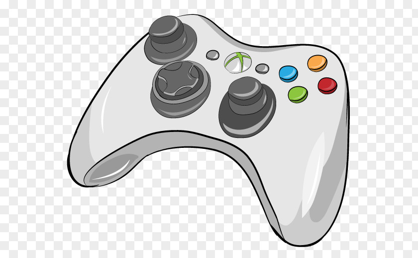 Controller Black Xbox 360 One Game Controllers PNG