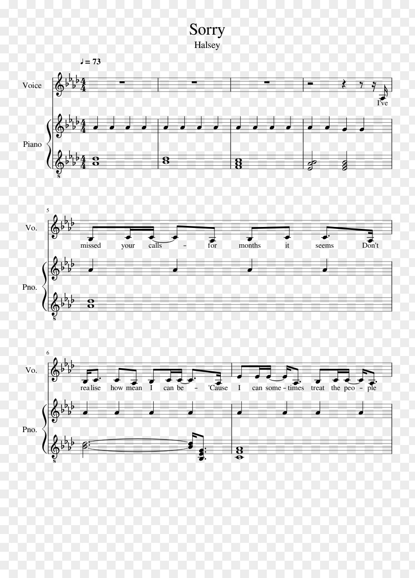 Sheet Music Sorry Piano Chord PNG Chord, sheet music clipart PNG