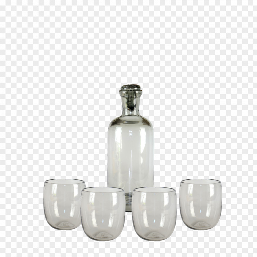 Glass Bottle Decanter Pitcher PNG