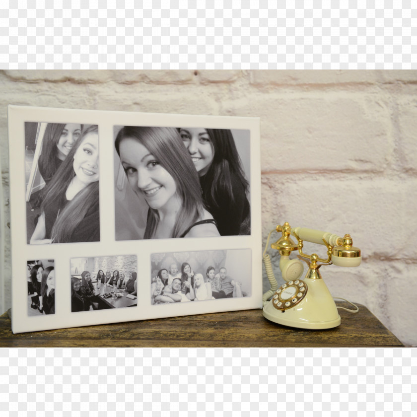 Hanging Polaroid Collage Printing Picture Frames PNG