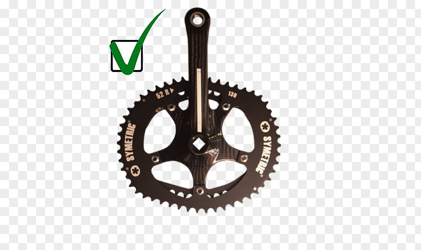 Bicycle Campagnolo Super Record Cranks PNG