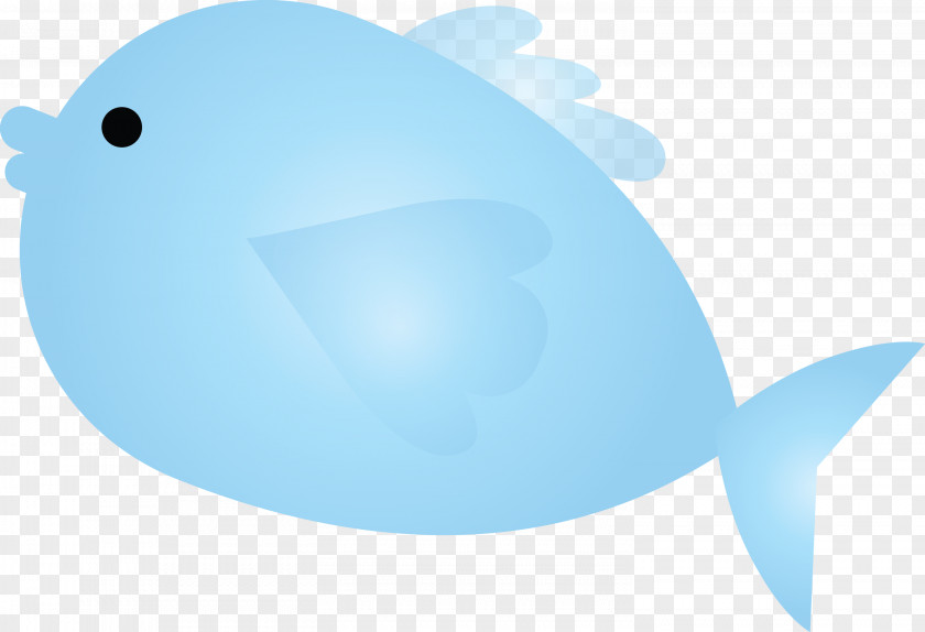Blue Fish Turquoise PNG