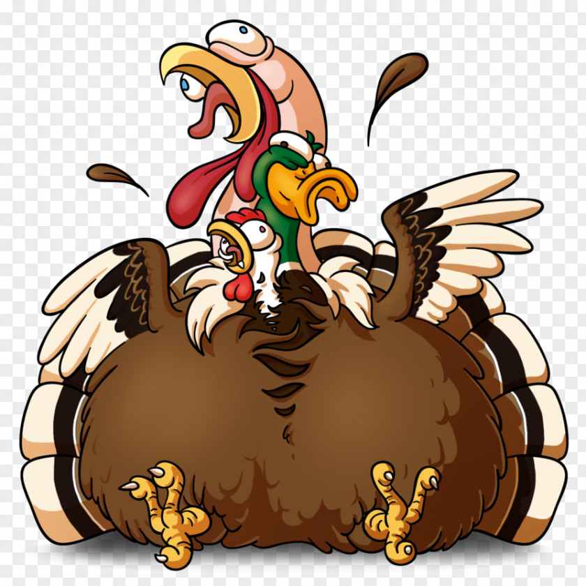 Haunt Clipart Turducken Rooster Chicken Thanksgiving Clip Art PNG