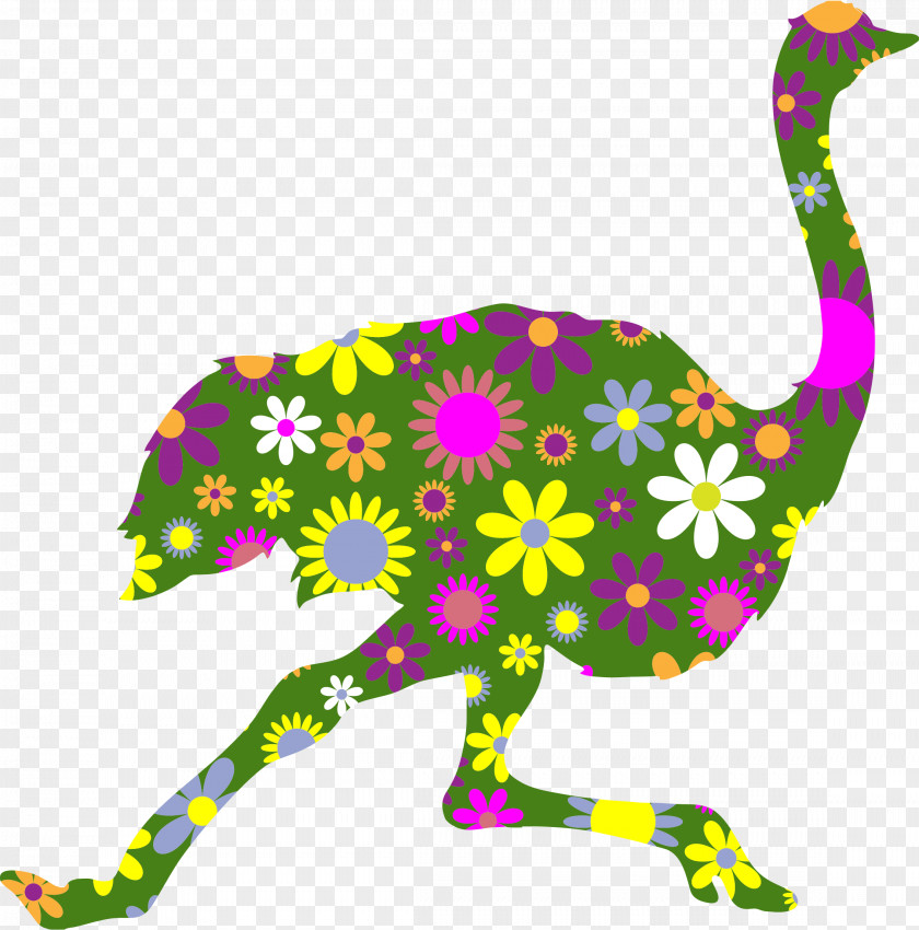 Ostrich Common Running Dinosaur Clip Art PNG