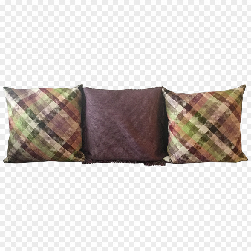 Pillow Tartan Cushion Throw Pillows Rectangle PNG