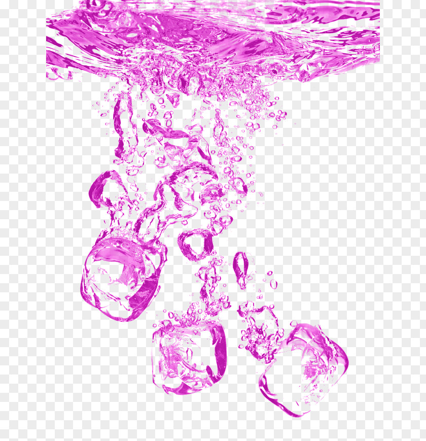 Purple Water Drop Freezing Clip Art PNG