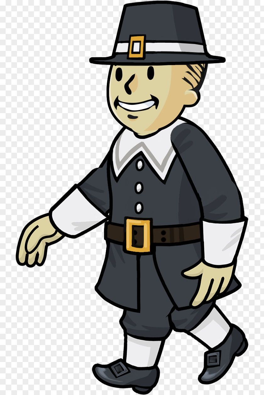 Fallout Cartoon Man PNG