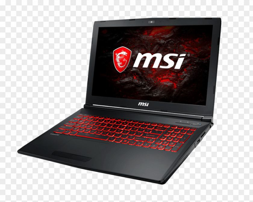 Laptop Intel Core I7 MSI GL72M PNG