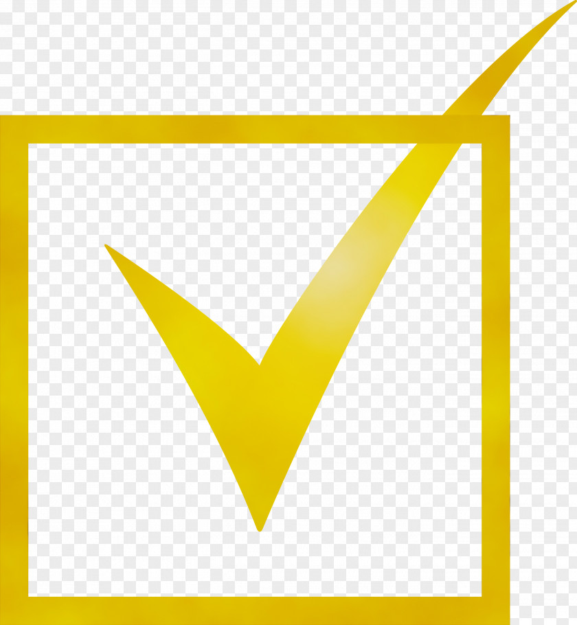 Line Triangle Yellow Symbol Paper PNG