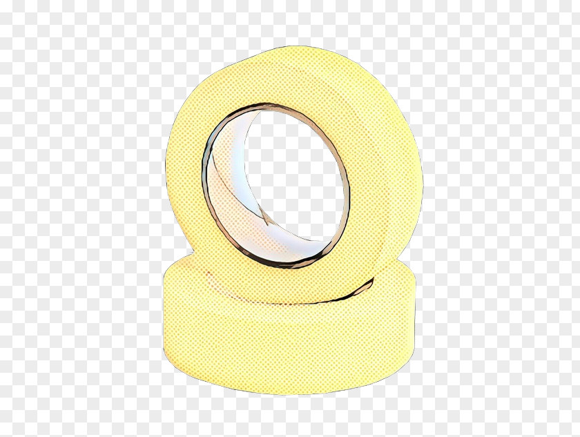 Box-sealing Tape Product Design Yellow PNG