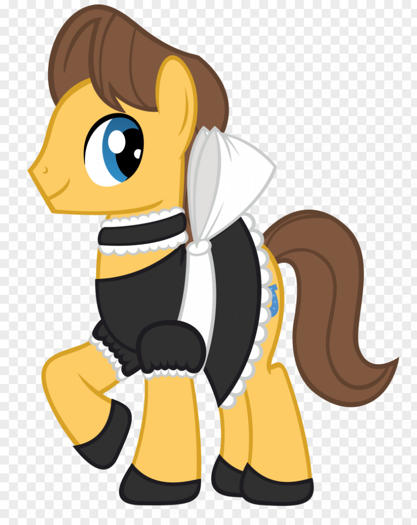 Colts Pony Maid Service Cleaner French PNG