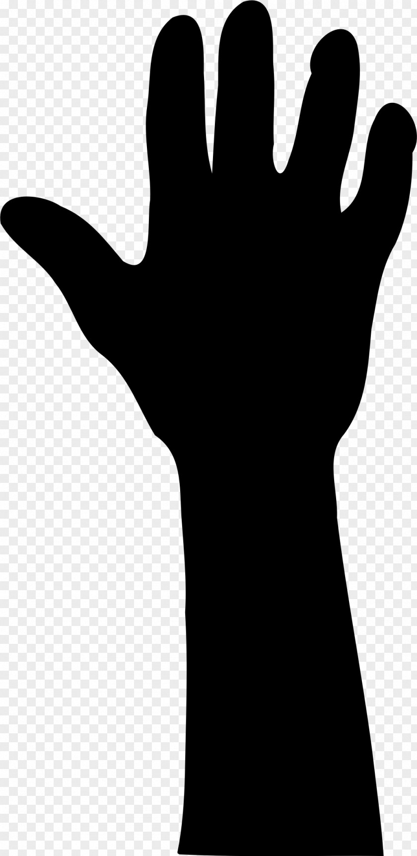Raised Arm Hand Clip Art PNG