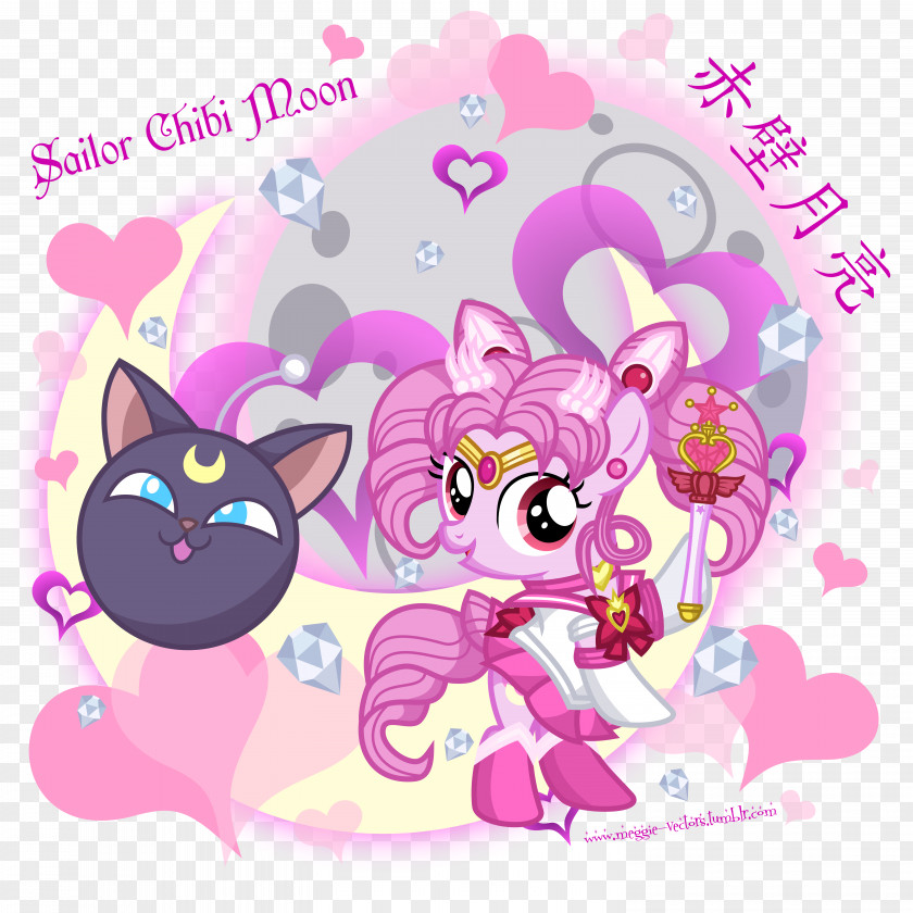 Sailor Moon Chibiusa Pony Venus Pluto PNG
