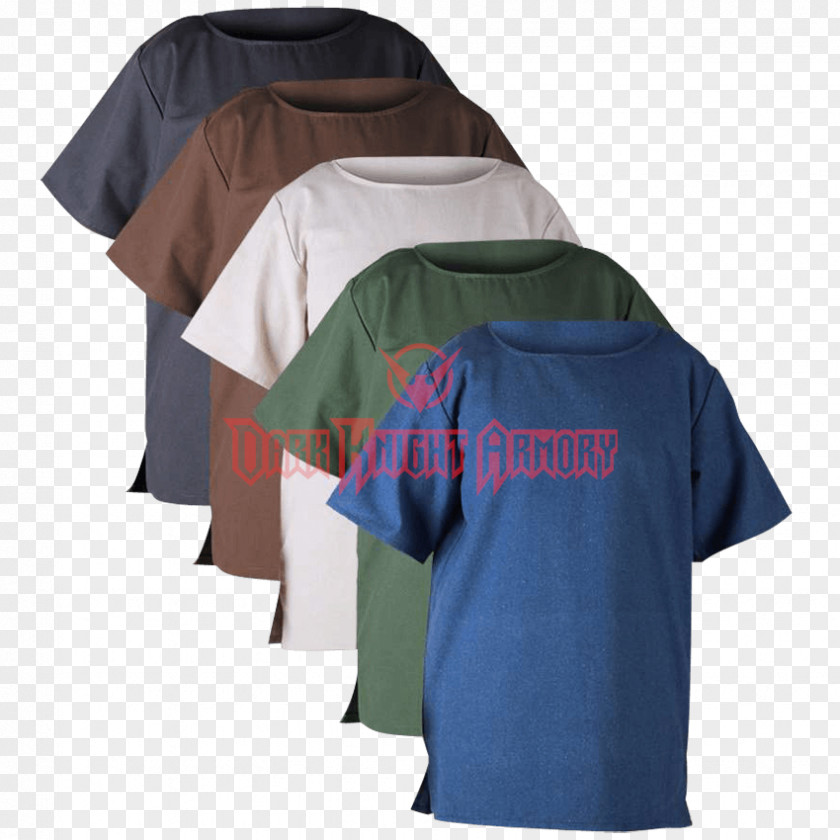 T-shirt Sleeve Tunic Clothing Middle Ages PNG