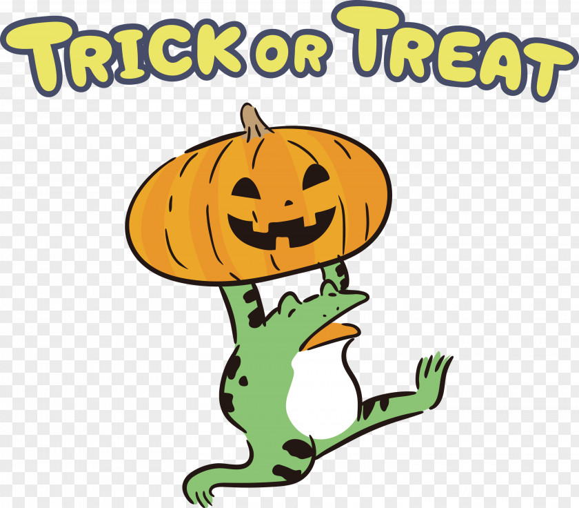 TRICK OR TREAT Happy Halloween PNG