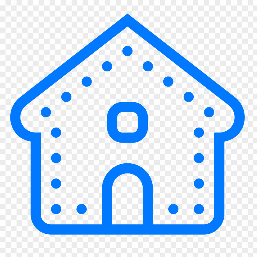 House Icon Gingerbread Font PNG