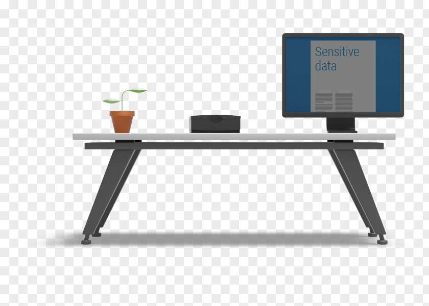 Line Desk Computer Monitor Accessory PNG