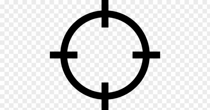 Reticle Icon Vector Graphics Telescopic Sight Transparency PNG