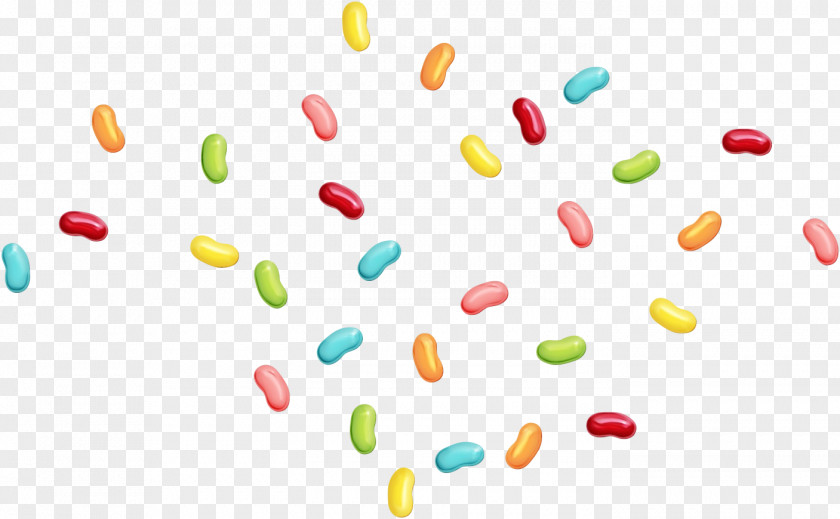 Heart Confectionery Jelly Bean Candy Line PNG