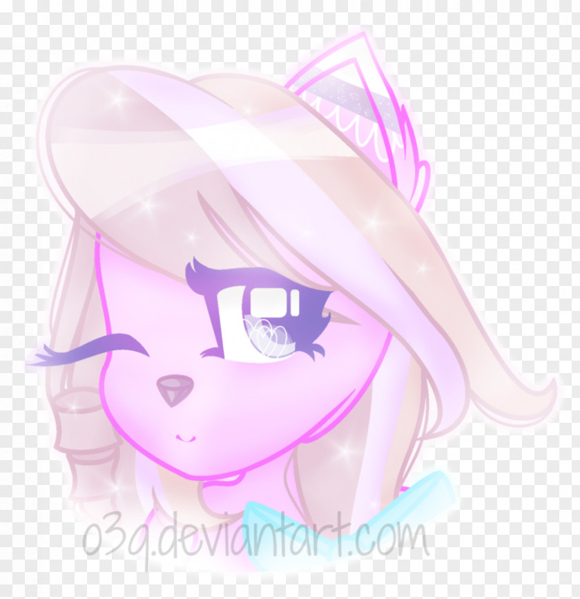 Lilac Nose Character PNG